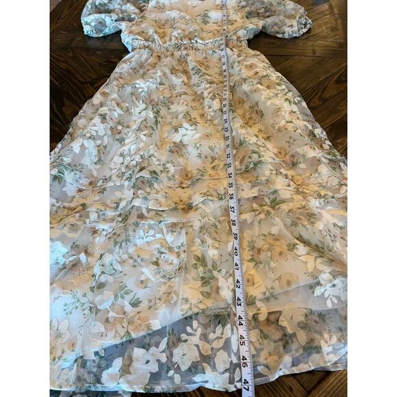 Cottage Core Peasant Farmhouse Dress Women Small Smocked Modest Traditional - Picture 6 of 12